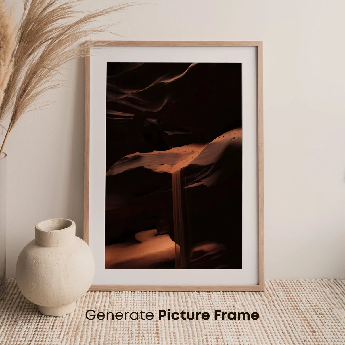 Cavernous Whispers: Eroded Sandstone Symphony - Image 7