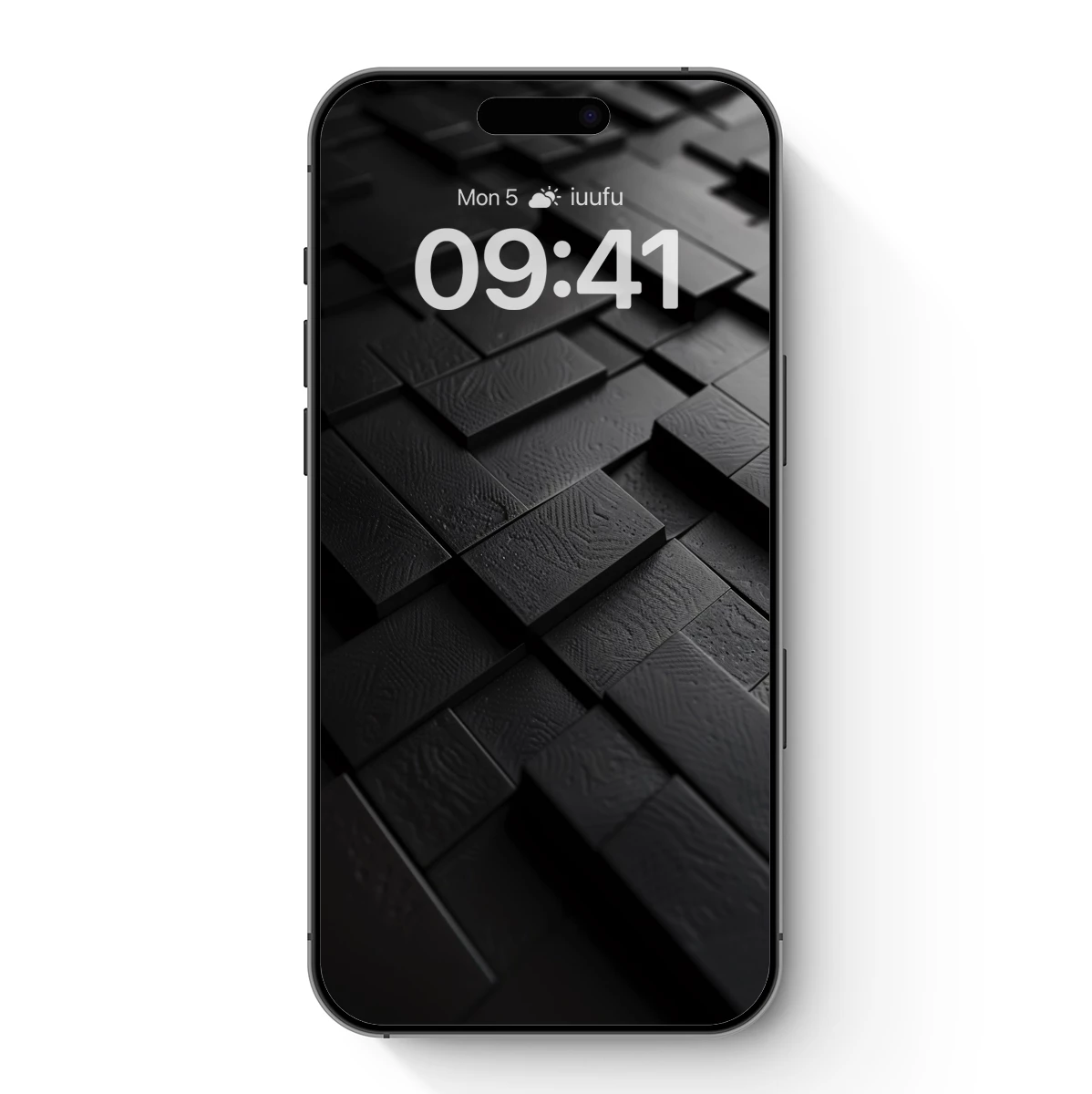 Eclipse Grid: Shadowy Cubes in Abstract Harmony