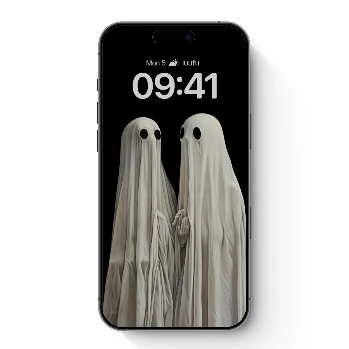 Ethereal Embrace: Ghostly Figures in Whispering Linen