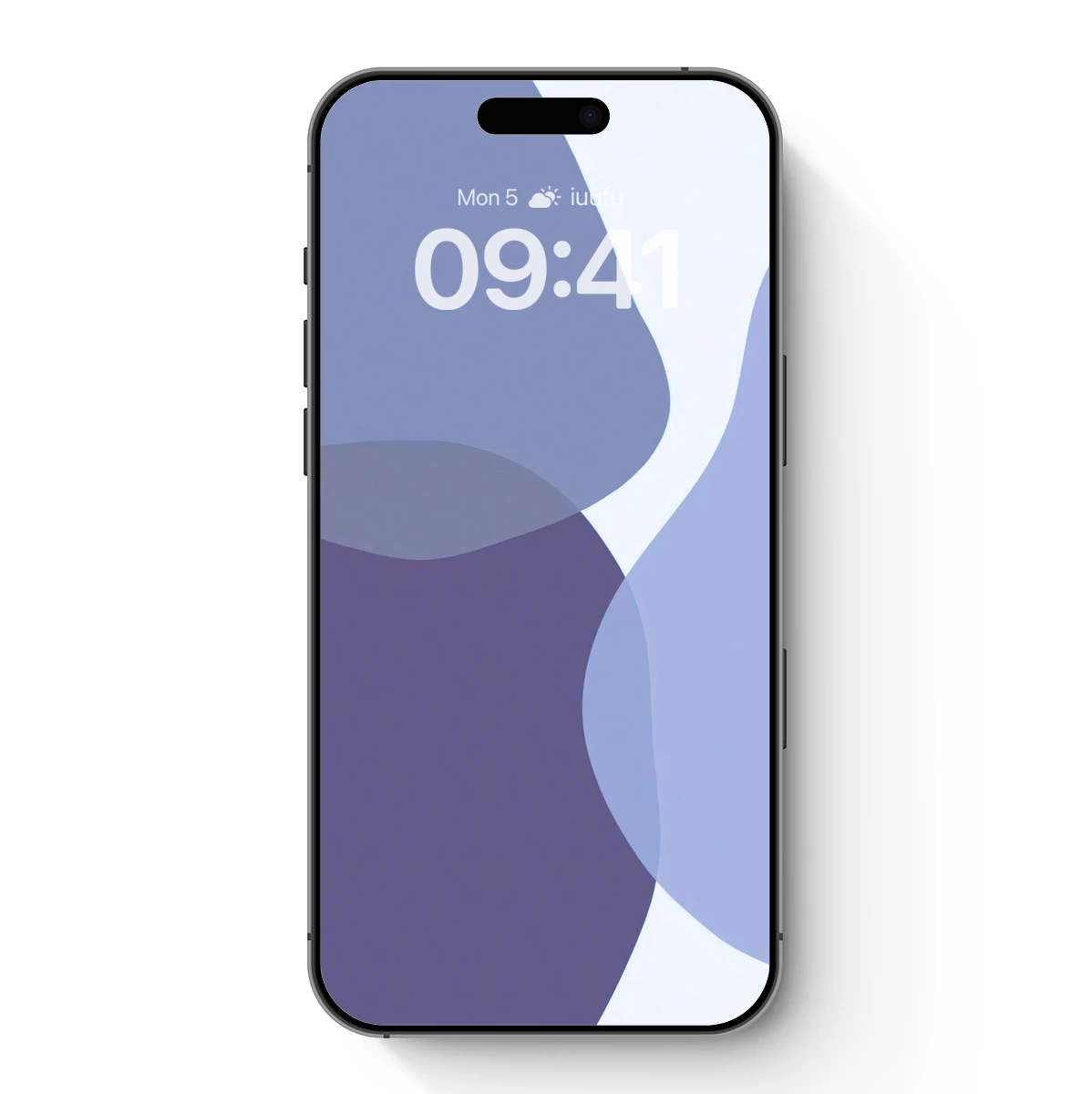 Abstract Harmony in Purple Hues