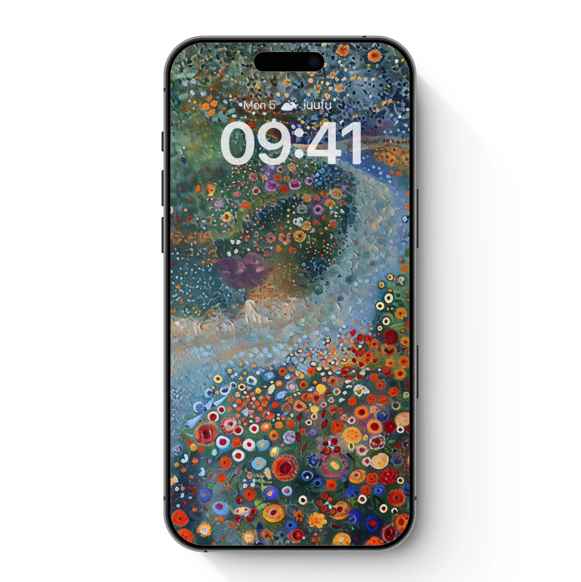 Garden of Whispers: Klimt's Floral Symphony