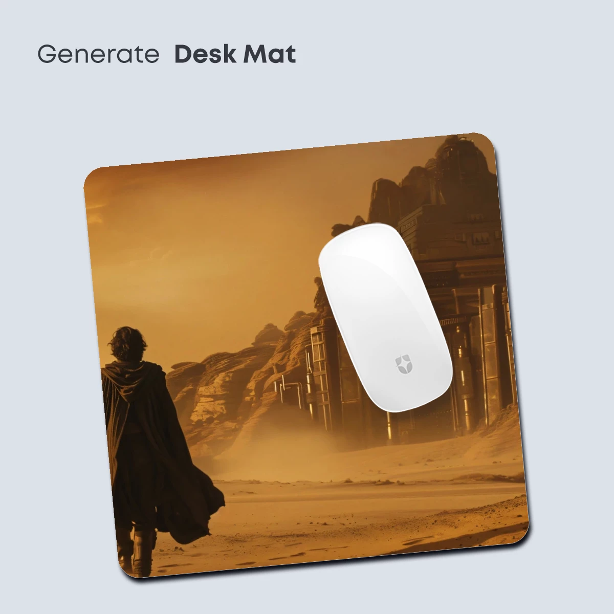 Desert Pilgrim at Twilight Temple - Image 4