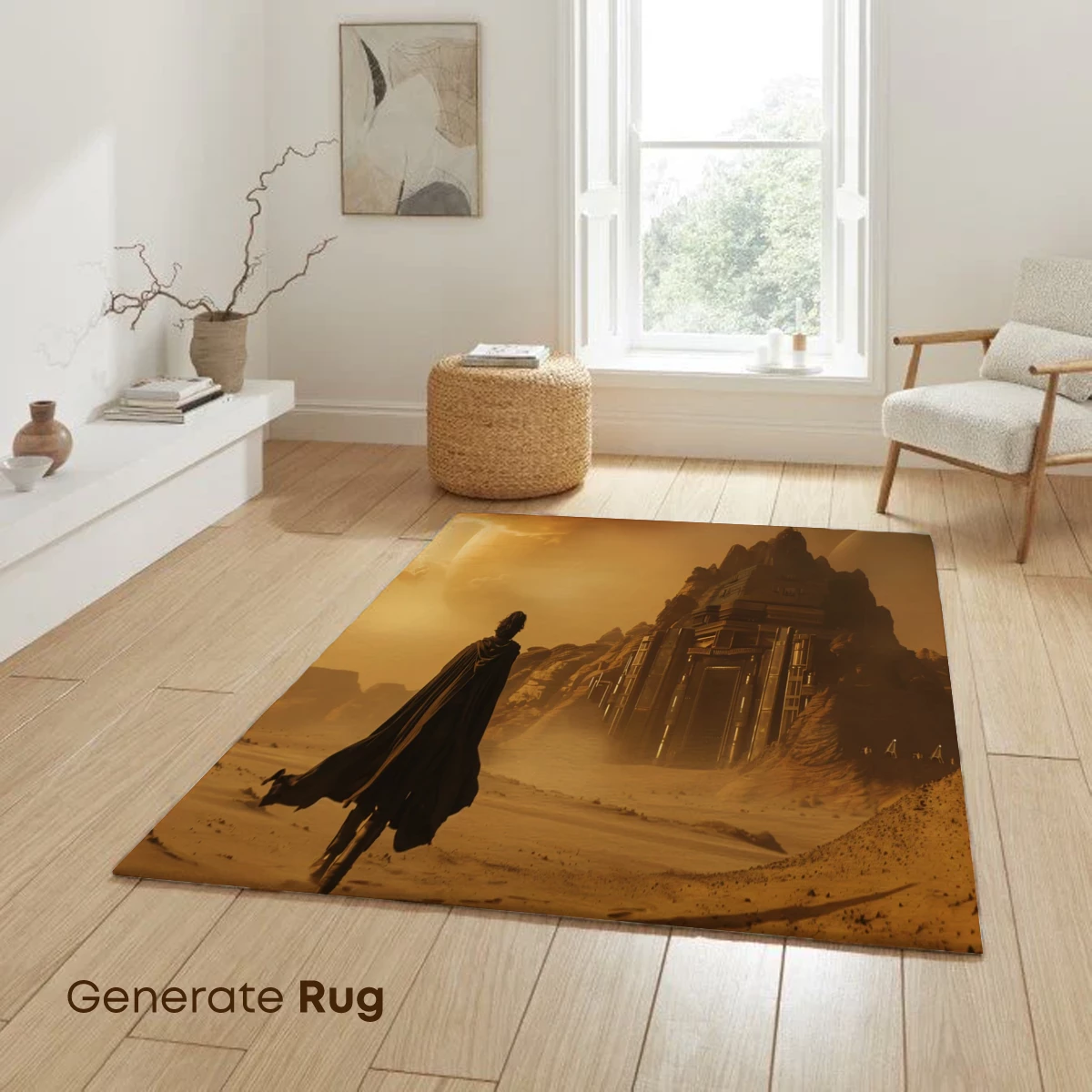 Desert Pilgrim at Twilight Temple - Image 6