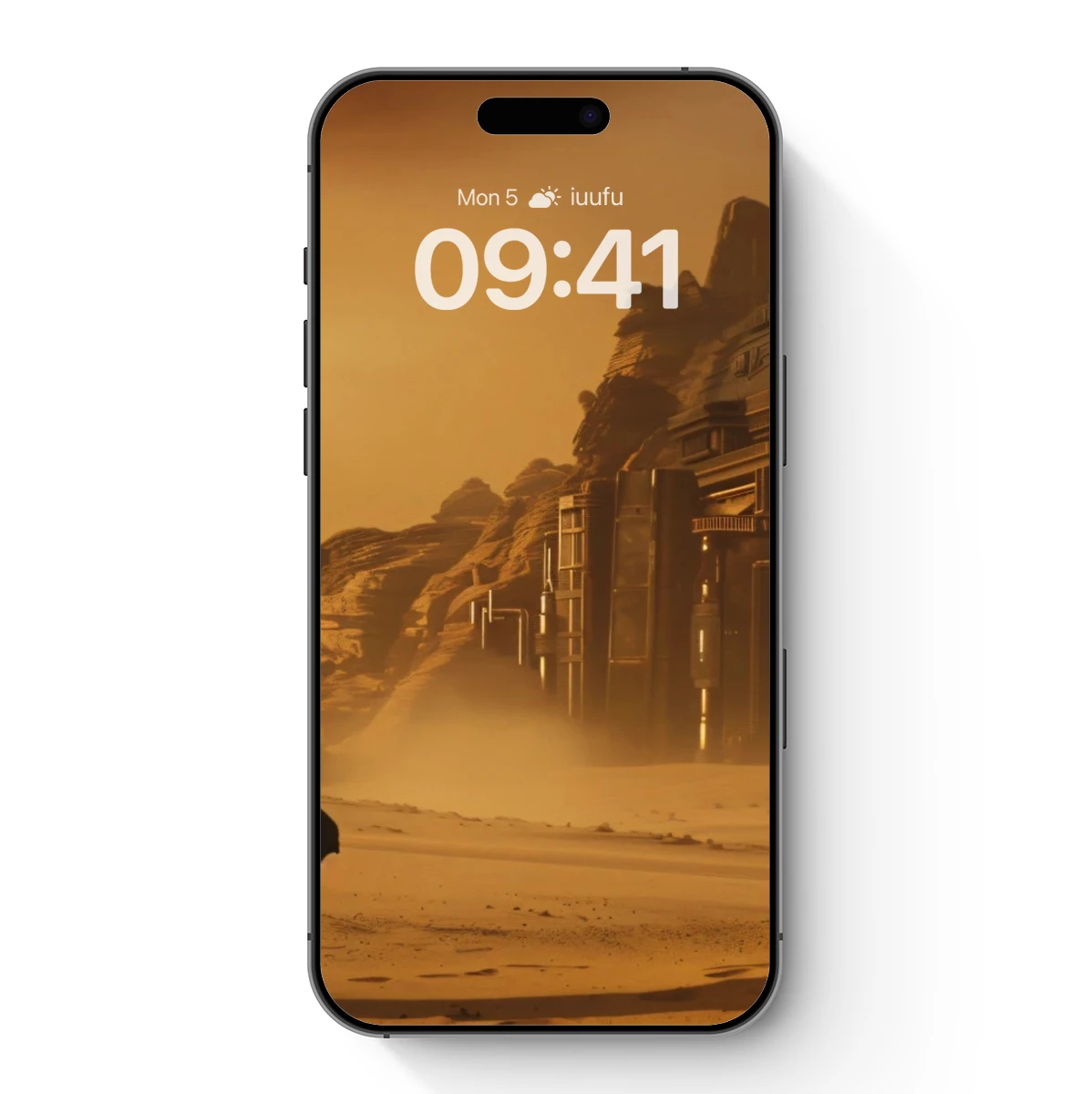 Desert Pilgrim at Twilight Temple