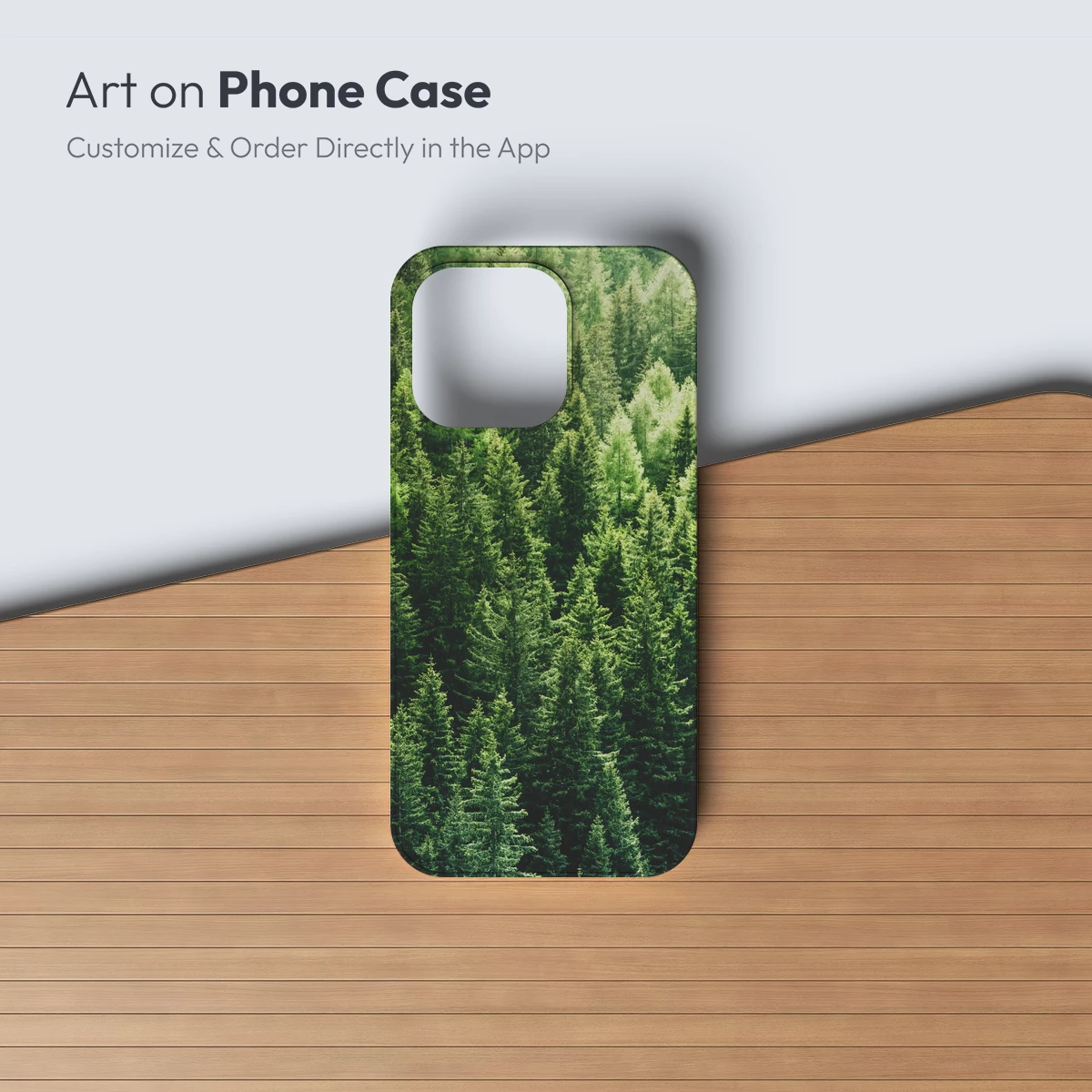 Eternal Forest Canopy: Verdant Pines in Harmony - Image 2