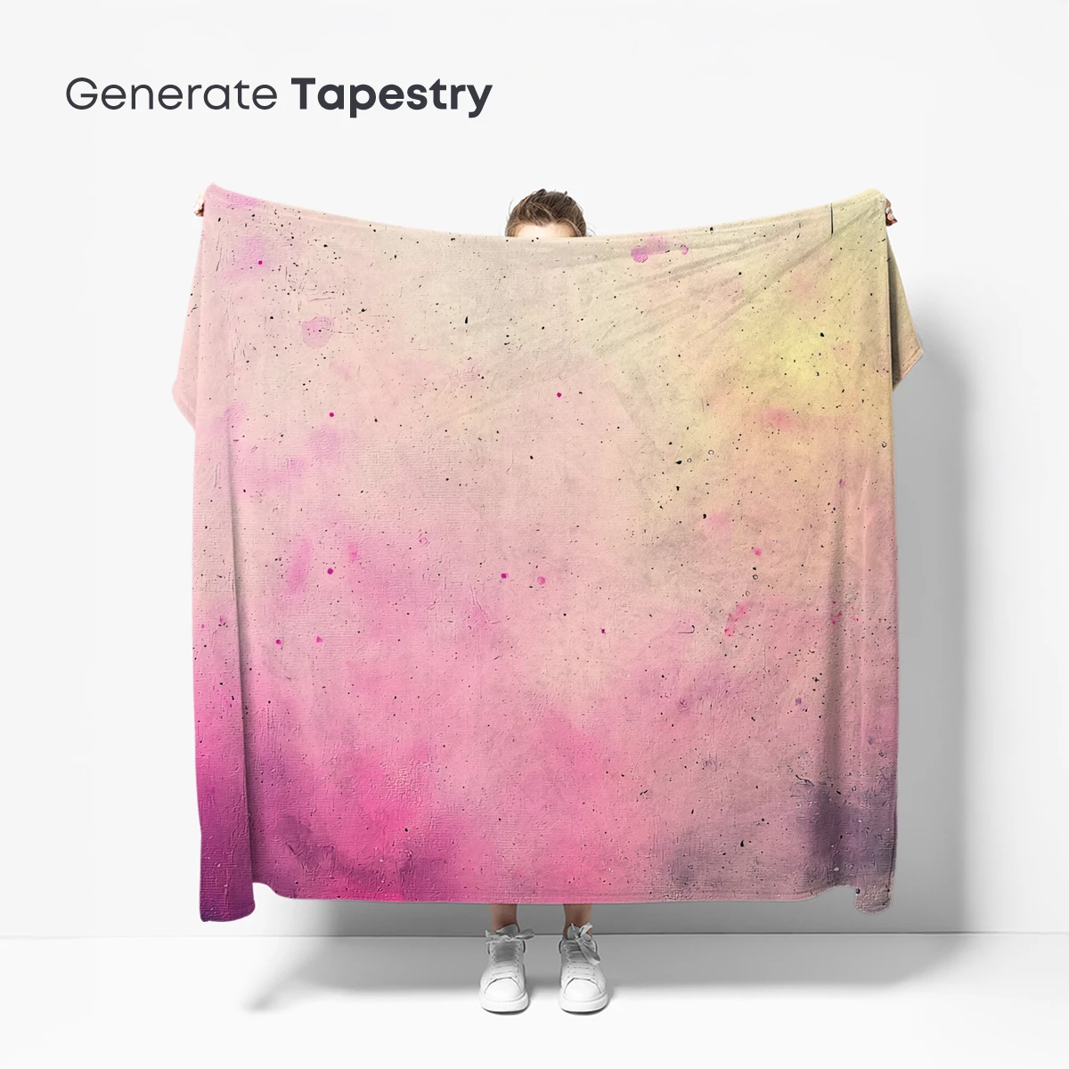 Cosmic Dawn: Pink Nebula Abstract - Image 5