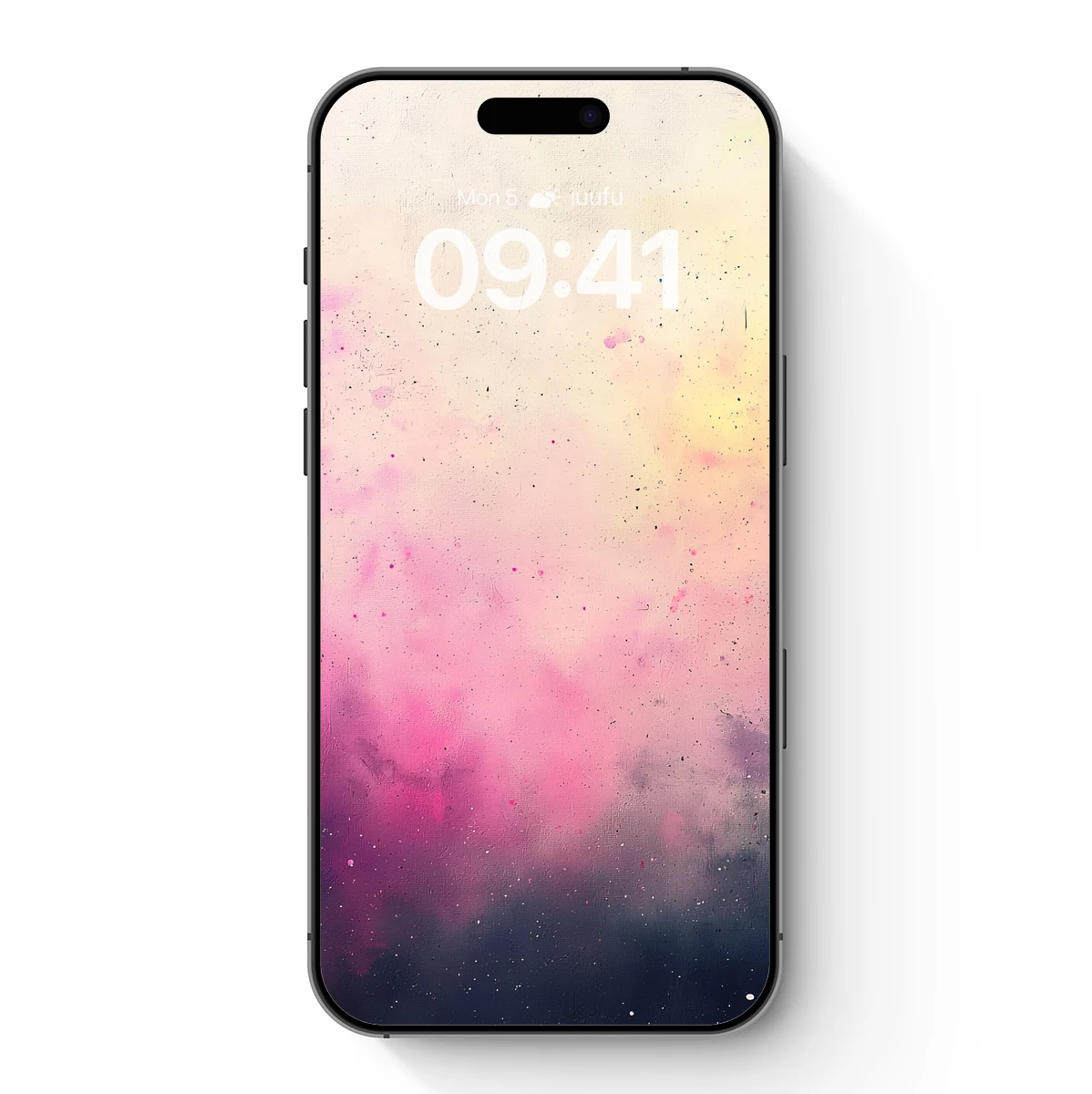 Cosmic Dawn: Pink Nebula Abstract