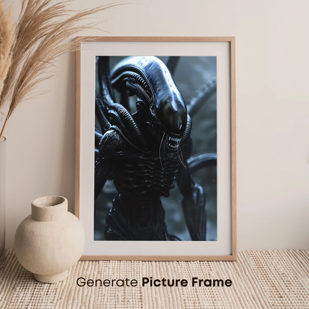 Alien Predator: Dark, Sleek Horror Icon - Image 7