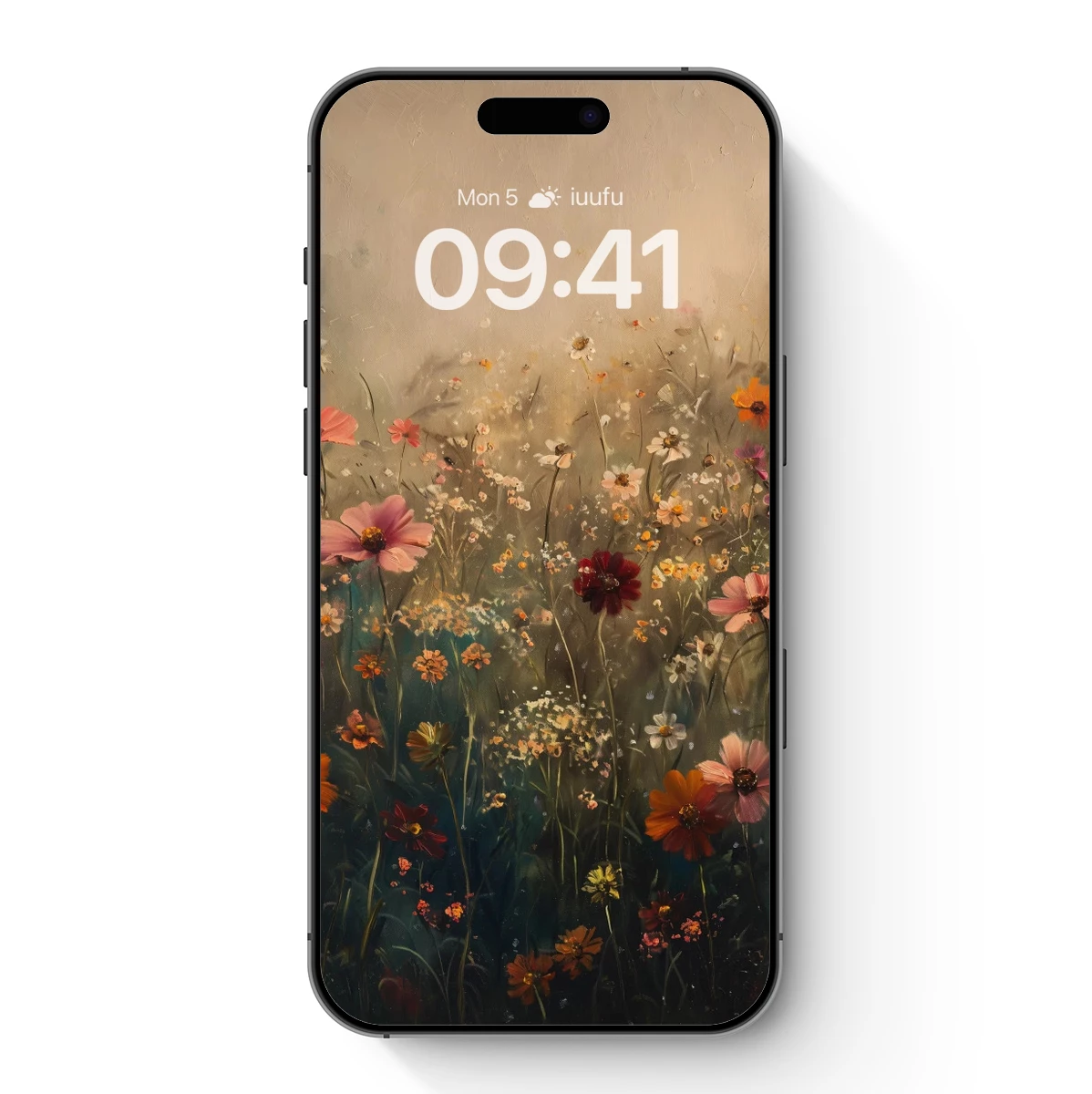 Enchanted Floral Symphony: A Painterly Wildflower Meadow