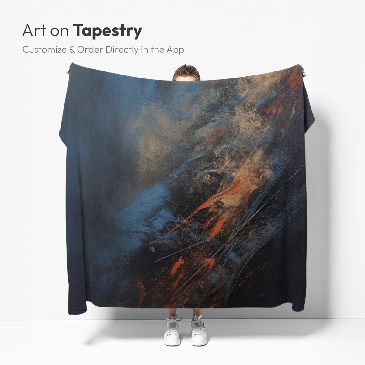 Ashen Embers: Abstract Fusion of Fire and Smoke - Image 4