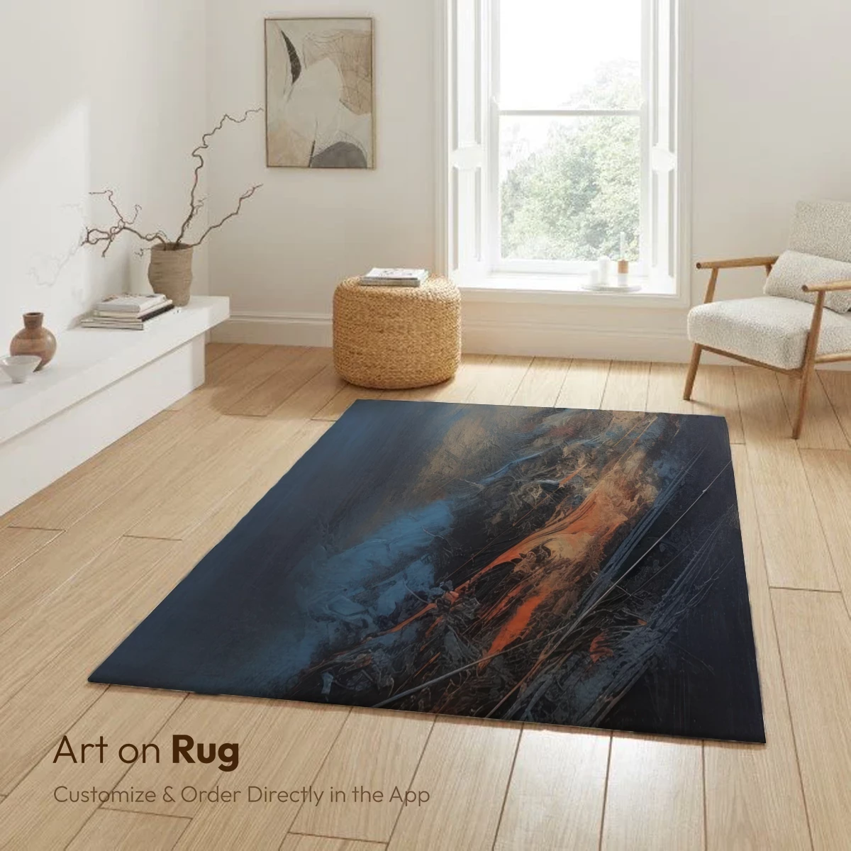 Ashen Embers: Abstract Fusion of Fire and Smoke - Image 5