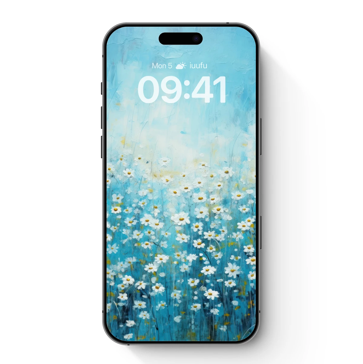 Daisy Dream in Azure Hues