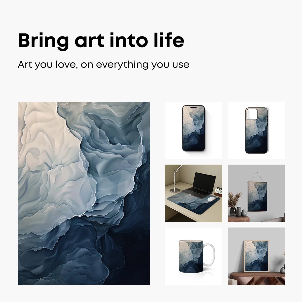 Ethereal Tides: A Symphony of Flowing Layers - Image 2