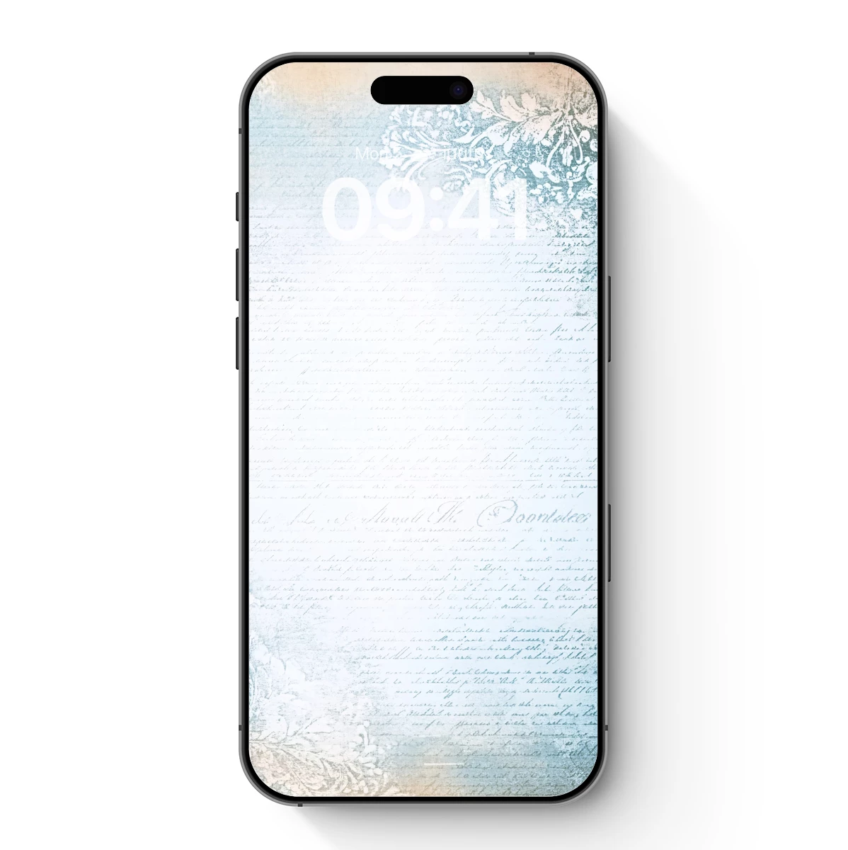 Elegant Script Flourish: Vintage Manuscript Artistry