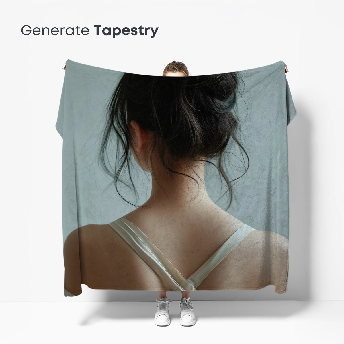 Elegant Updo and Silk Straps: A Study in Feminine Grace - Image 5