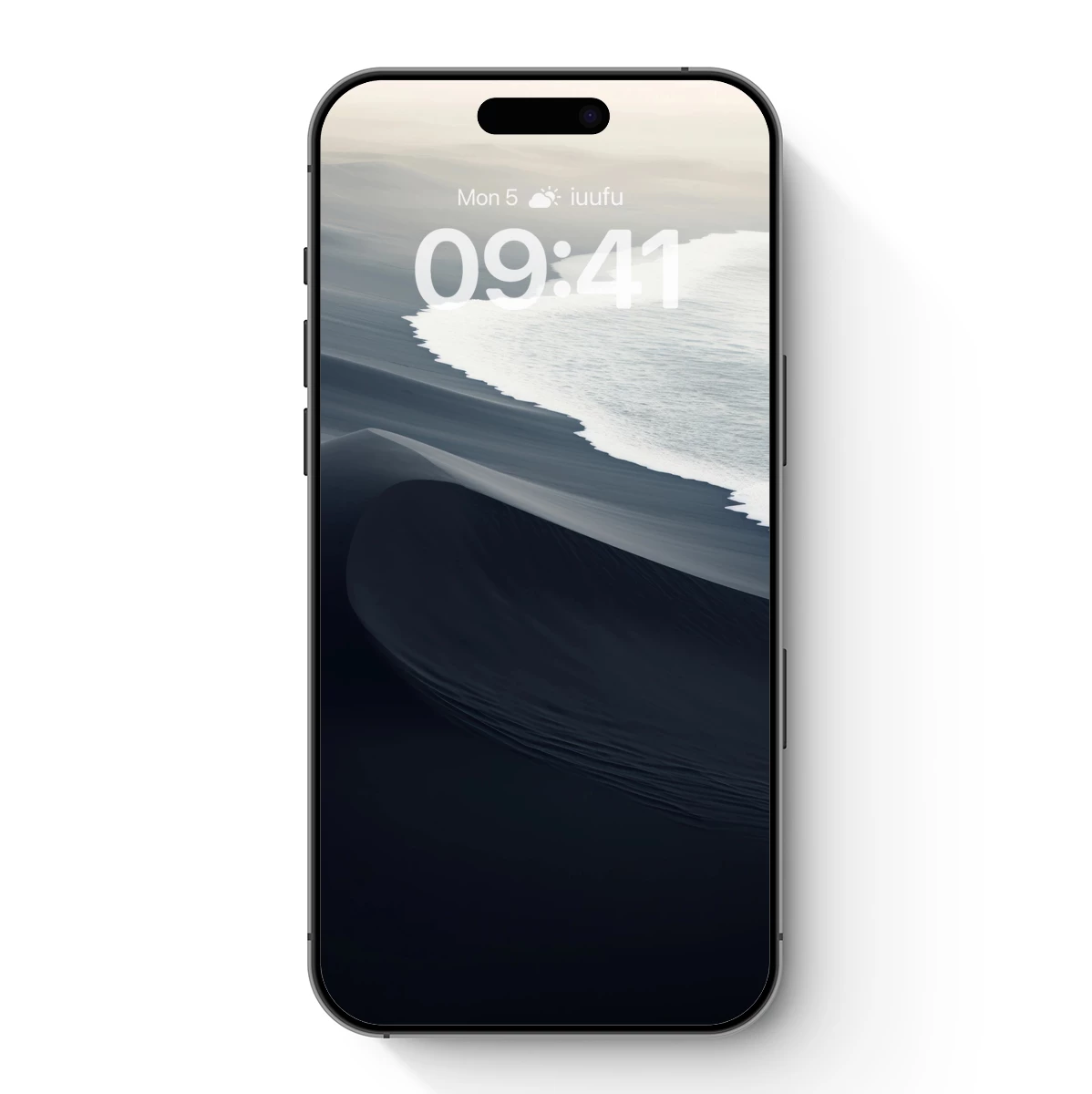 Eternal Wave: Monochrome Ocean Symphony