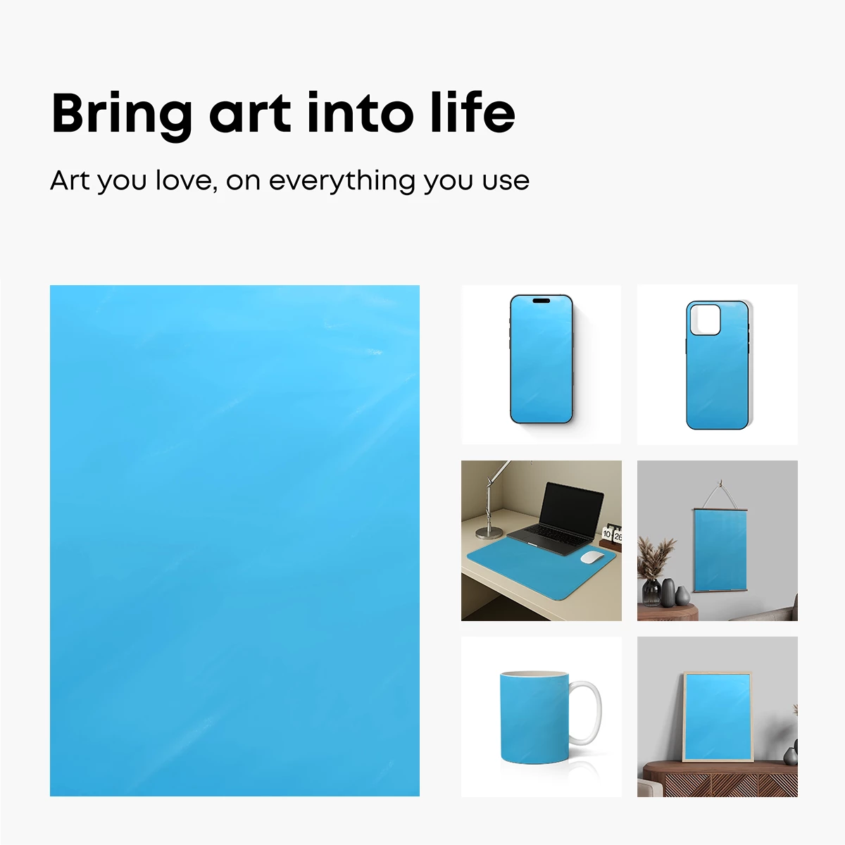 Azure Serenity: A Tranquil Oceanic Haze