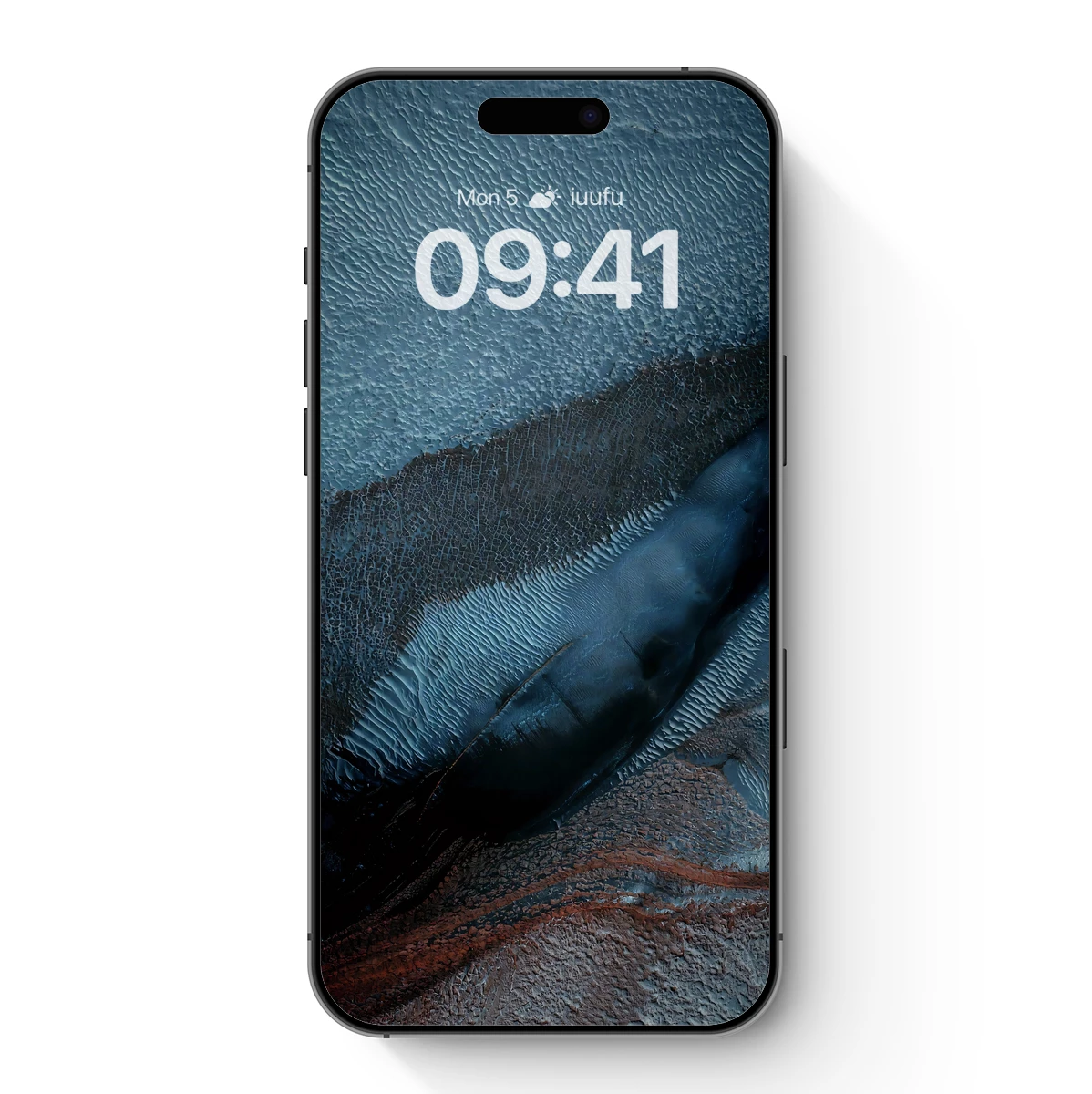 Fractured Ice Symphony: A Textural Odyssey