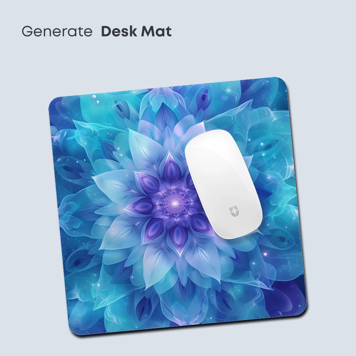 Ethereal Blue Lotus: A Cosmic Bloom - Image 4