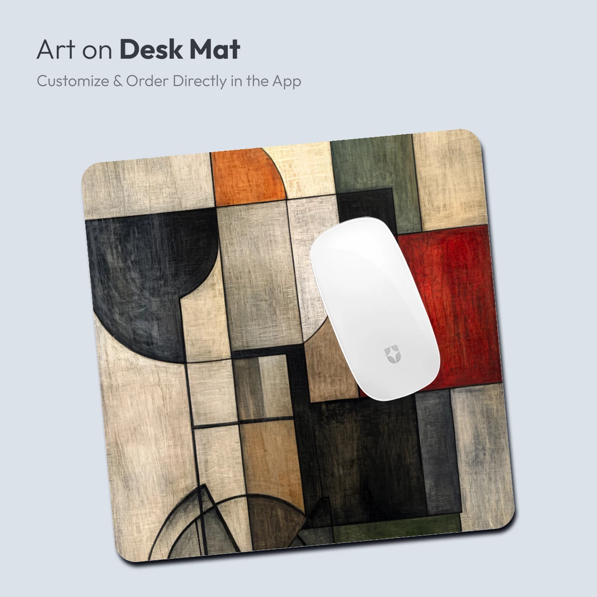 Geometric Harmony: Abstract Color Blocks - Image 3