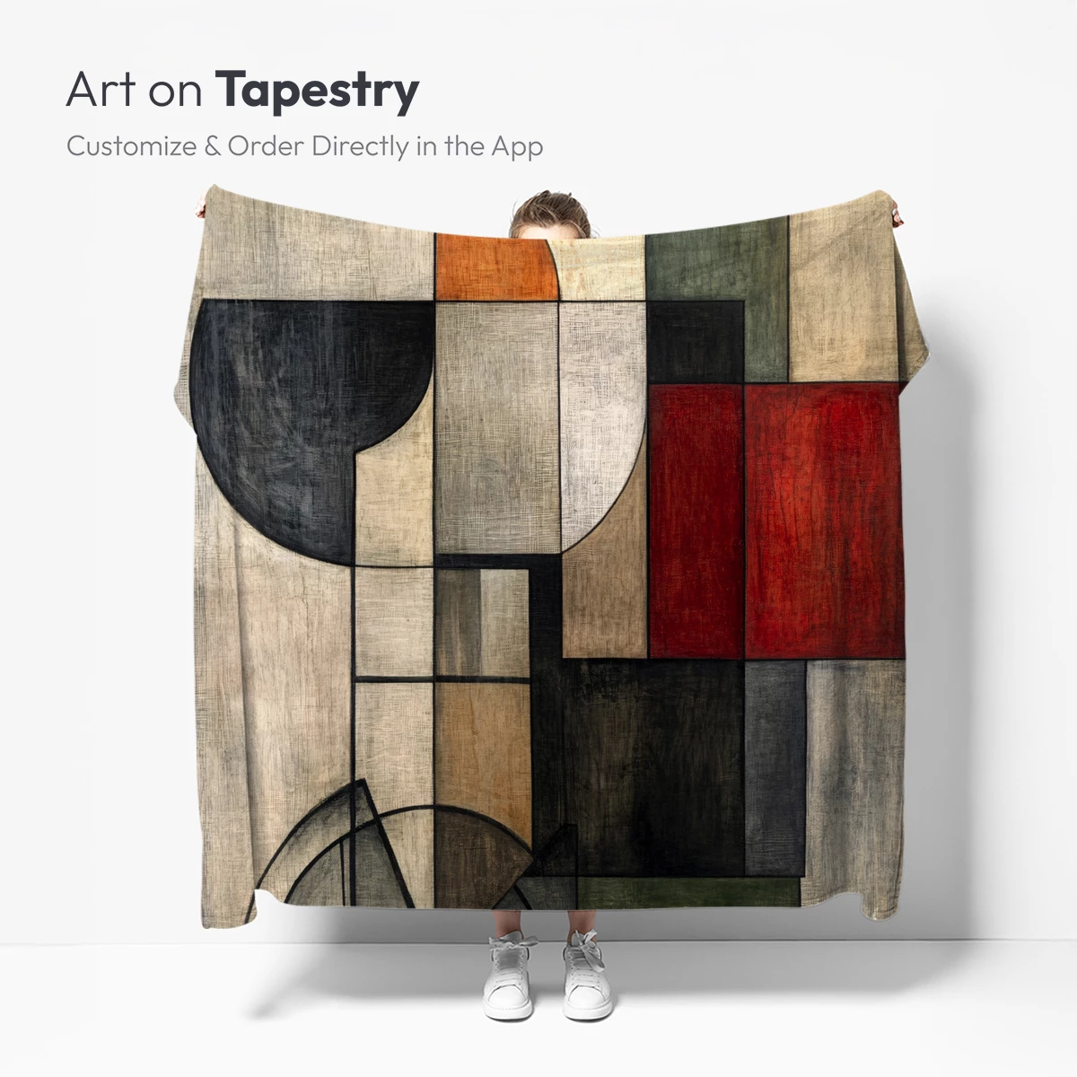 Geometric Harmony: Abstract Color Blocks - Image 4