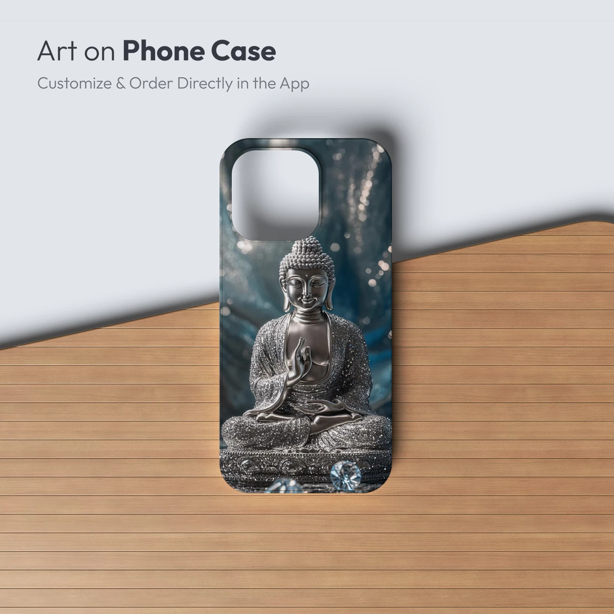 Ethereal Buddha in Crystal Serenity - Image 3