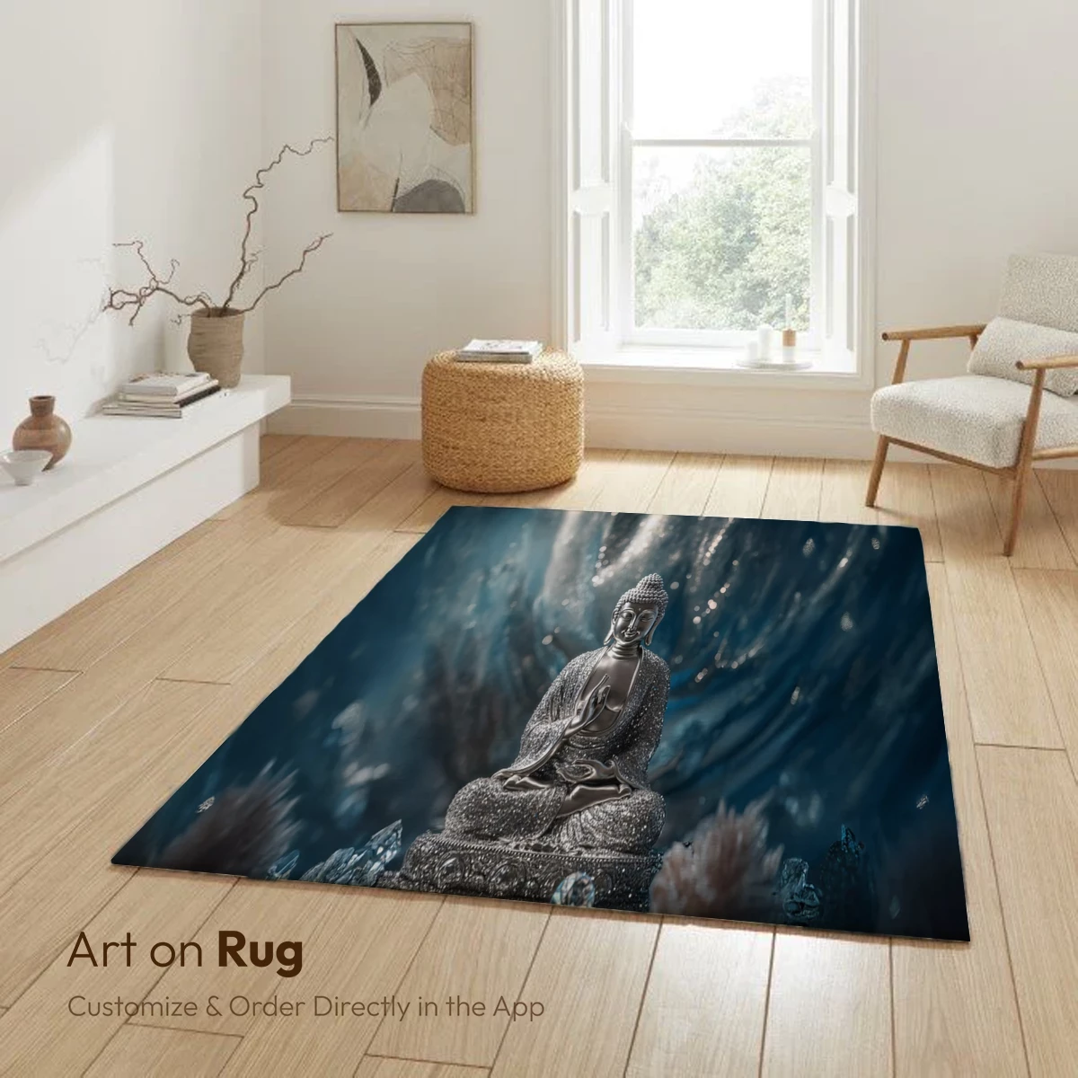 Ethereal Buddha in Crystal Serenity - Image 6