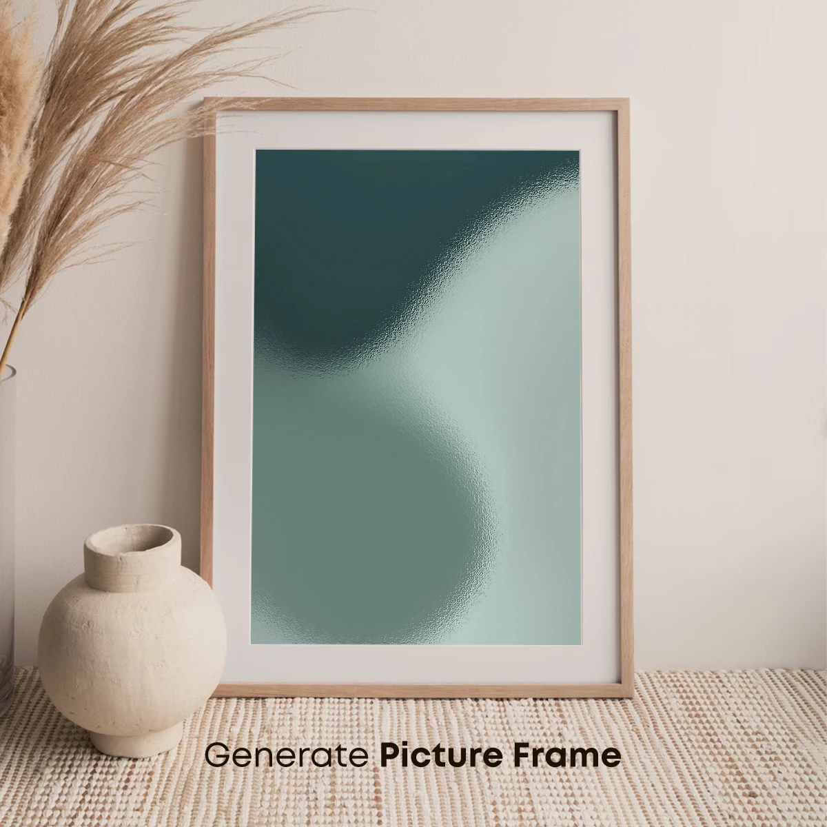 Frosted Elegance: Abstract Gradient Flow - Image 7