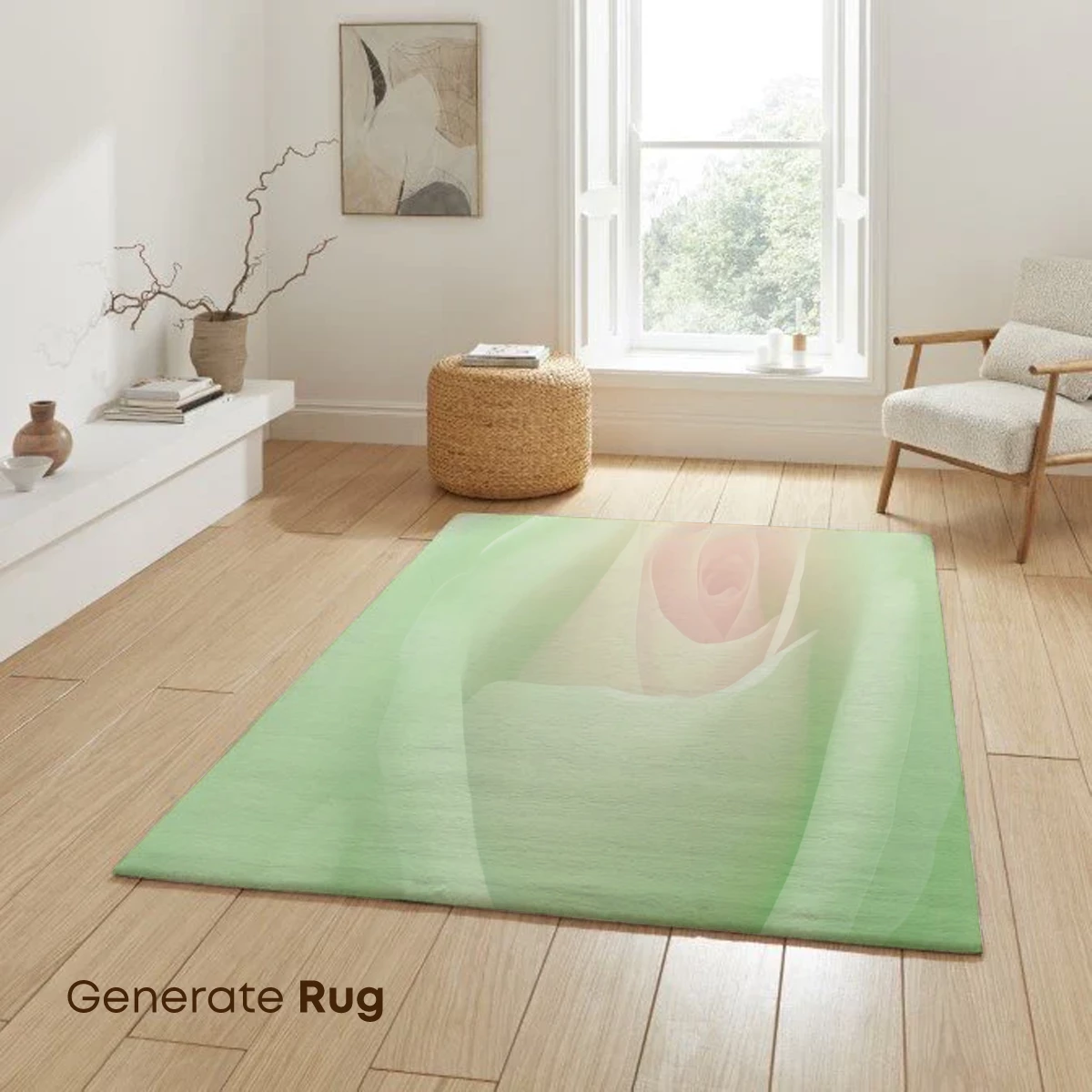 Ethereal Mint Roses: Soft Blooms in Pastel Harmony - Image 6