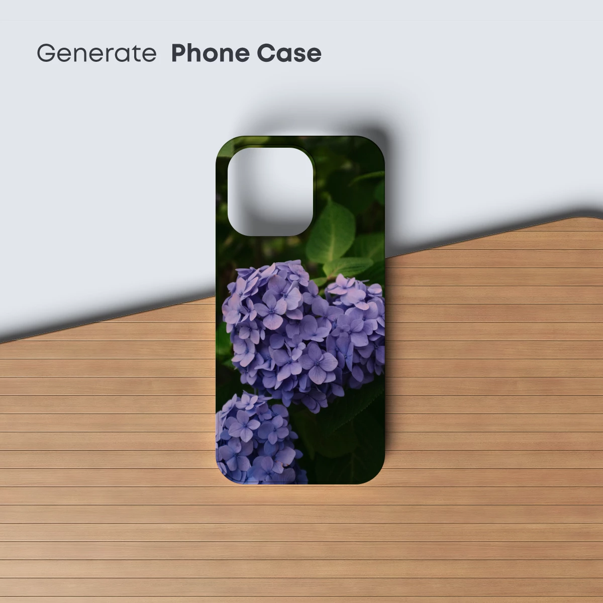 Ethereal Lavender Hydrangeas in Verdant Embrace - Image 3