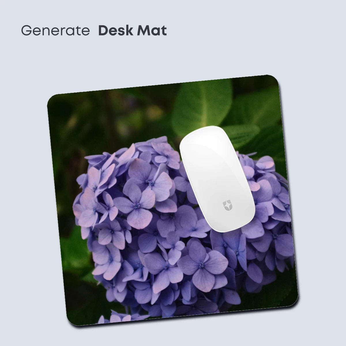 Ethereal Lavender Hydrangeas in Verdant Embrace - Image 4