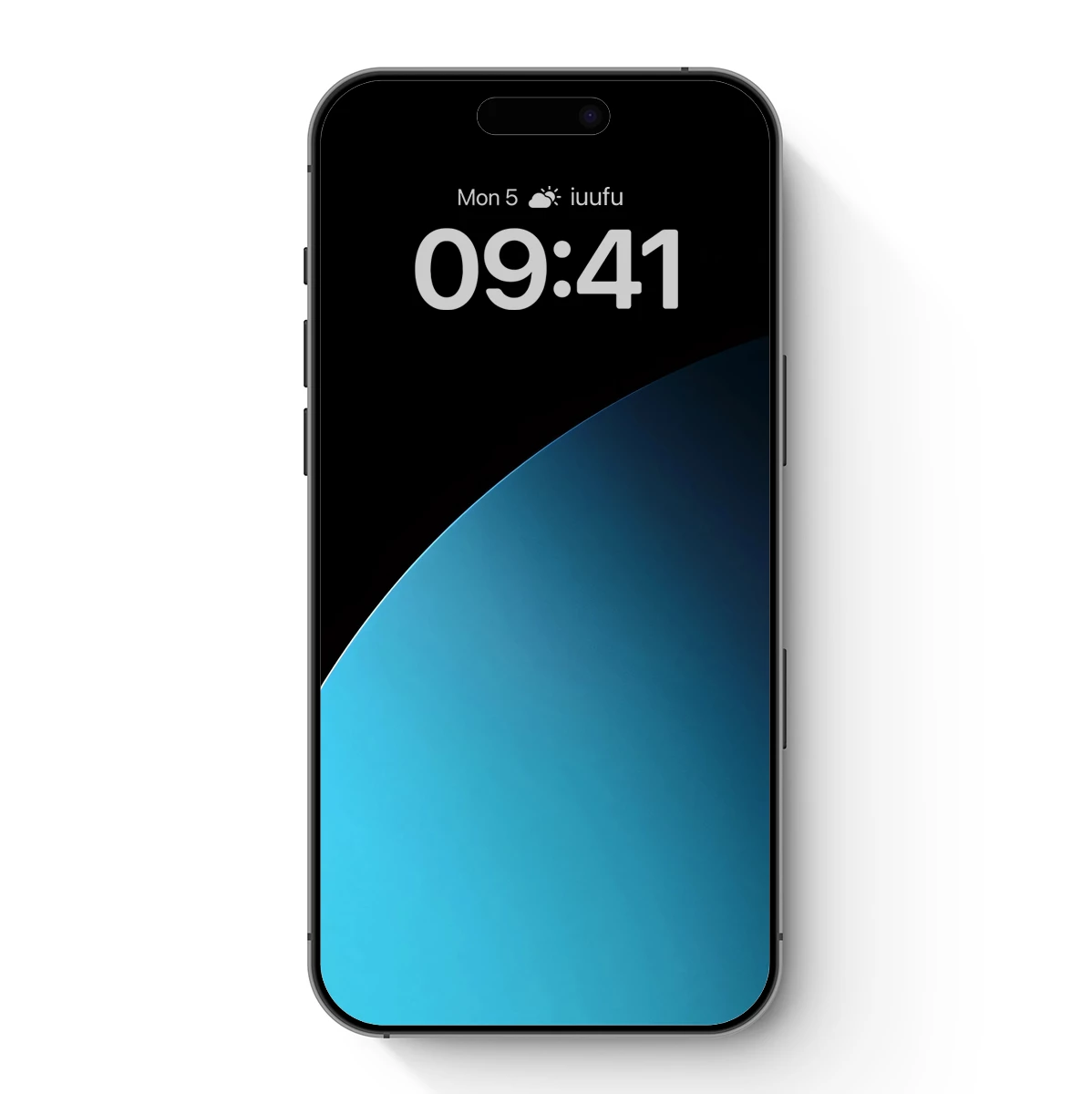 Ethereal Blue Sphere: A Study in Gradient Depth