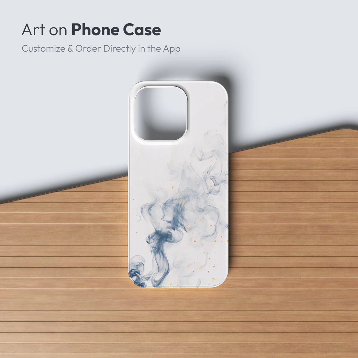 Ethereal Smoke Dance: Whispers of Mist and Gold - Image 3