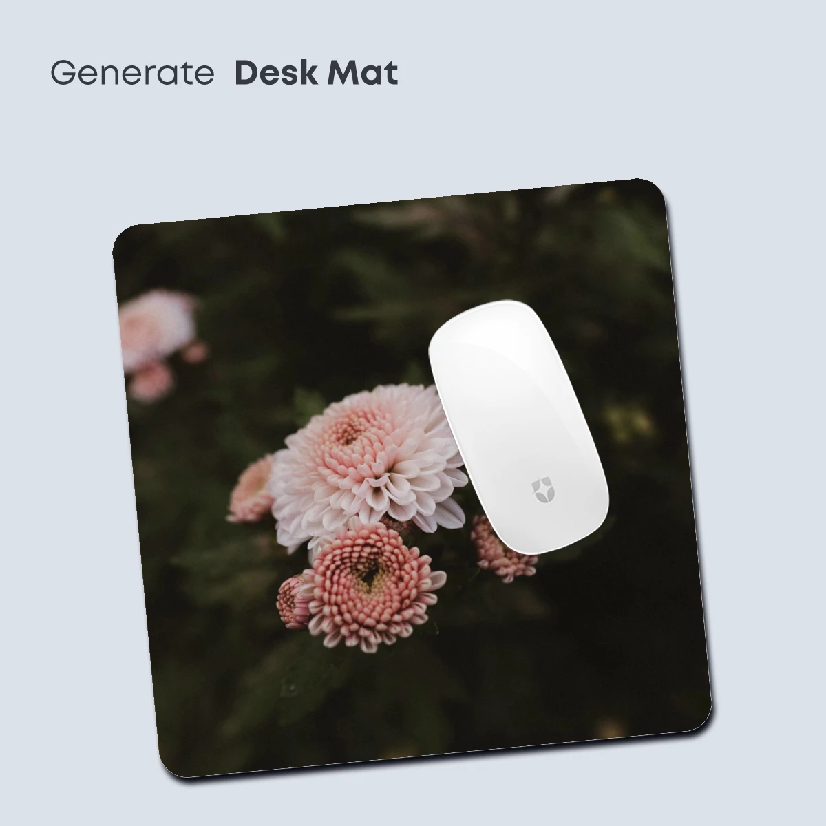 Blush Chrysanthemums in Soft Focus - Image 4