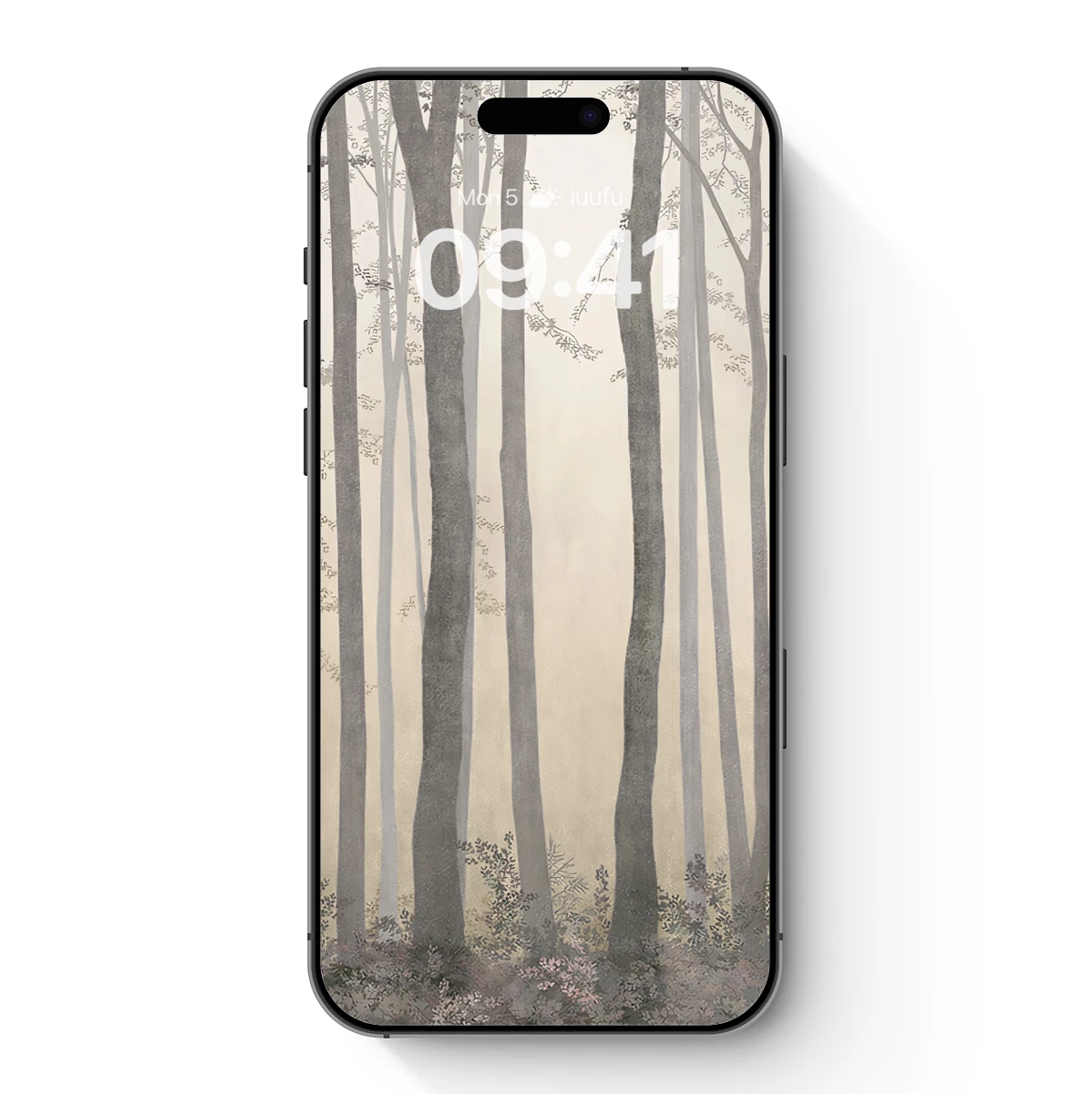Misty Forest Serenity: Ethereal Trees in Fog Misty Forest Serenity: Ethereal Trees in Fog