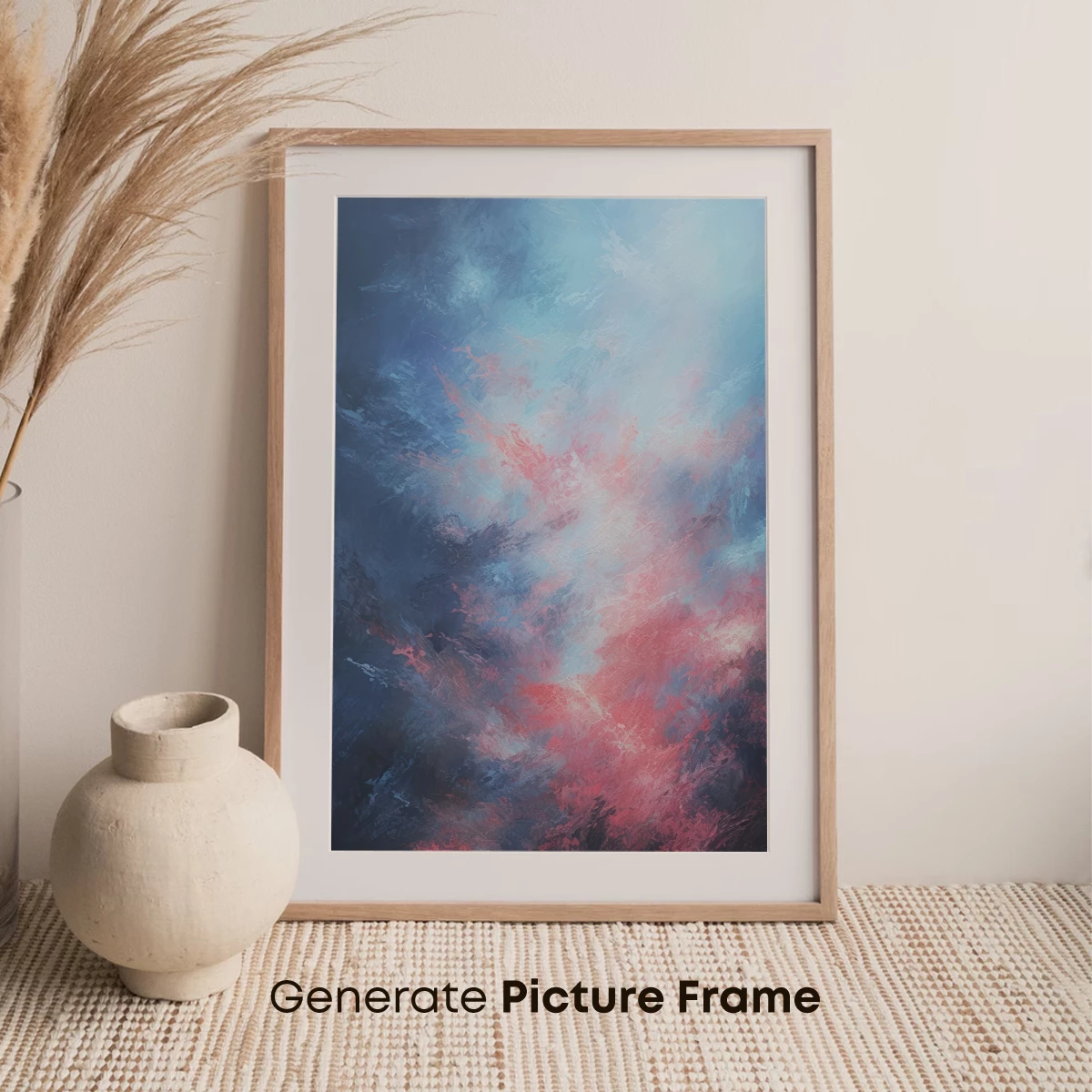 Abstract Dawn: Blush and Mist - Image 7