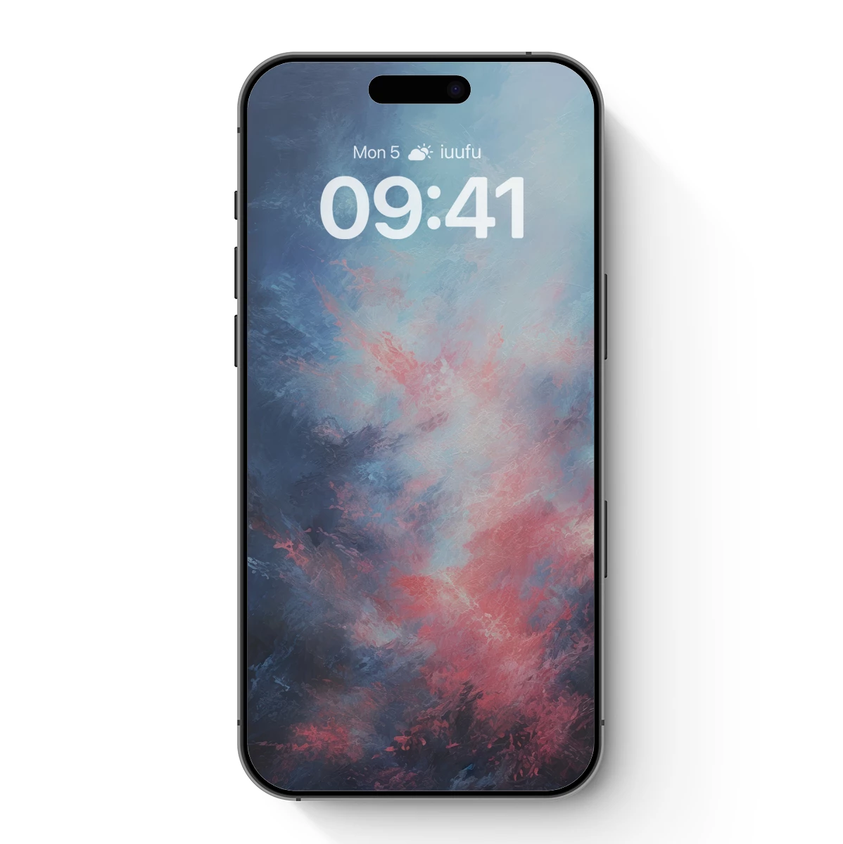 Abstract Dawn: Blush and Mist