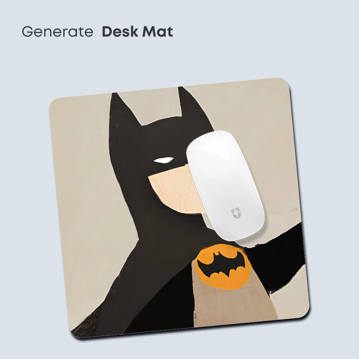 Bold Bat Icon: Minimalist Superhero Art - Image 4