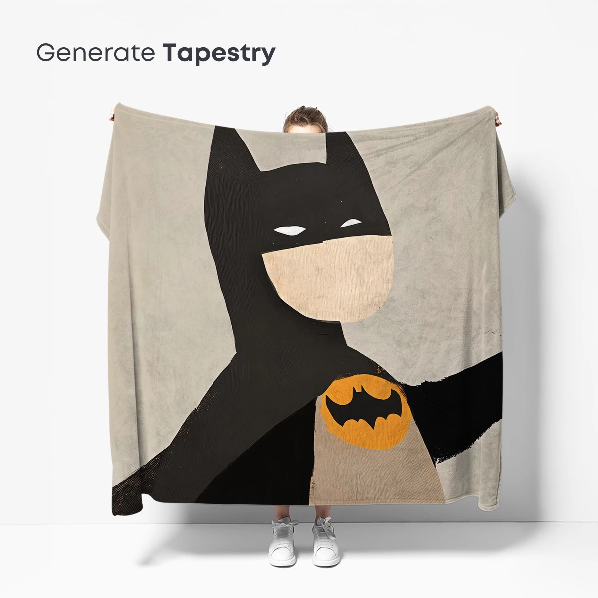 Bold Bat Icon: Minimalist Superhero Art - Image 5