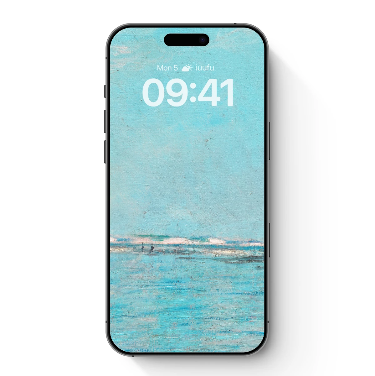 Ethereal Aqua Horizon: Abstract Coastal Serenity