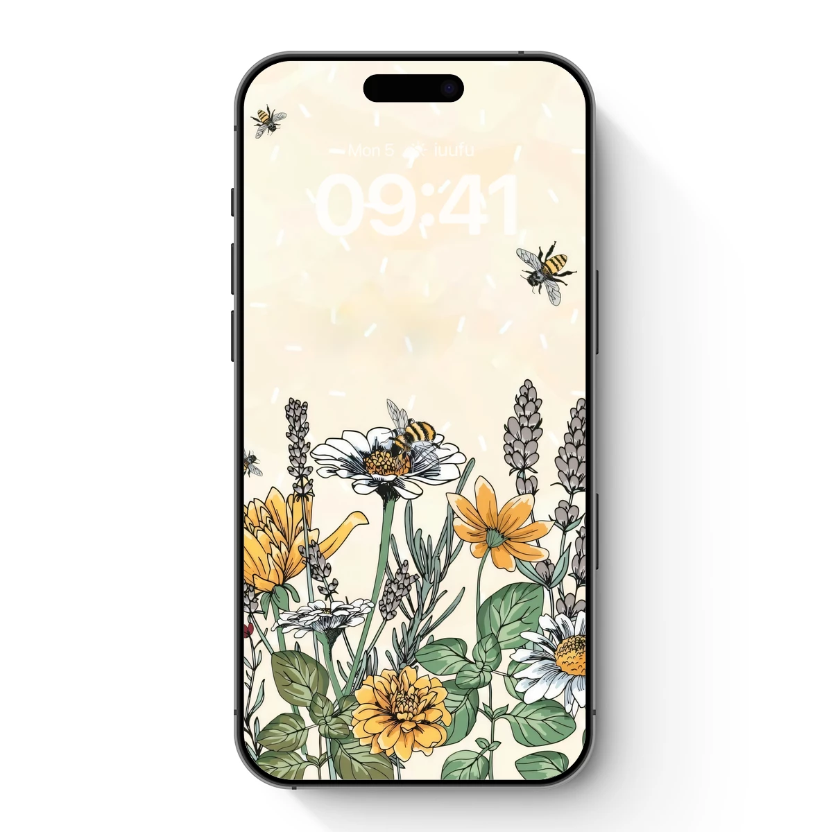 Bee Haven: Floral Harmony in Flight