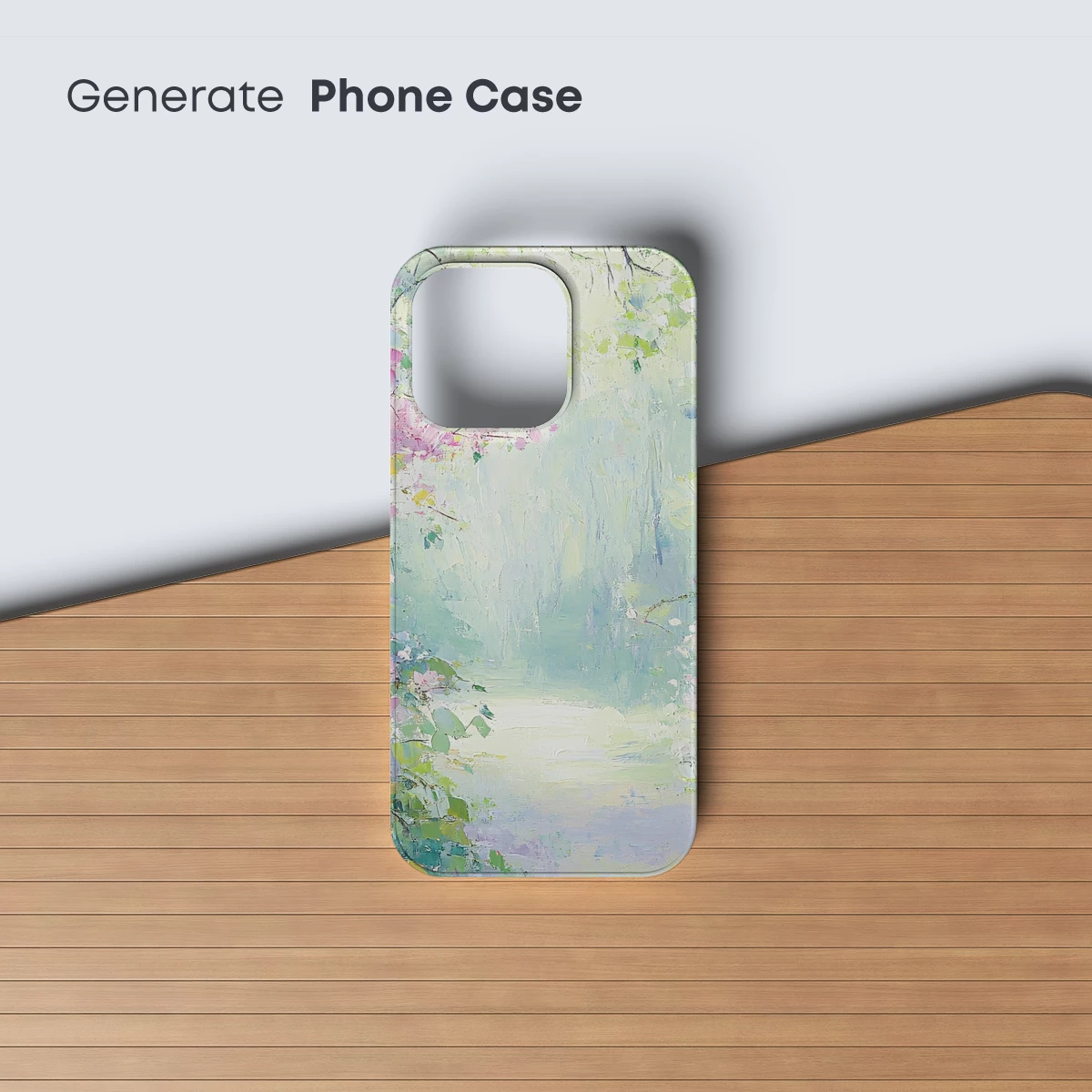 Enchanted Blossom Path: Impressionist Spring Fantasy - Image 3