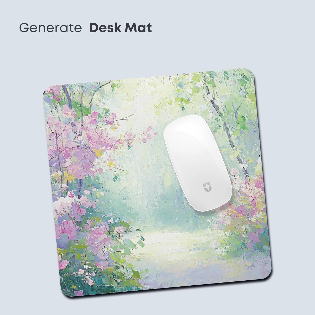 Enchanted Blossom Path: Impressionist Spring Fantasy - Image 4