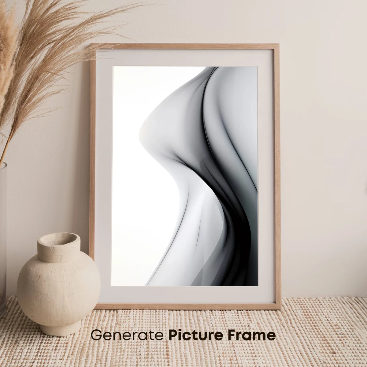 Ethereal Smoke Waves: A Dance of Light and Shadow - Image 7