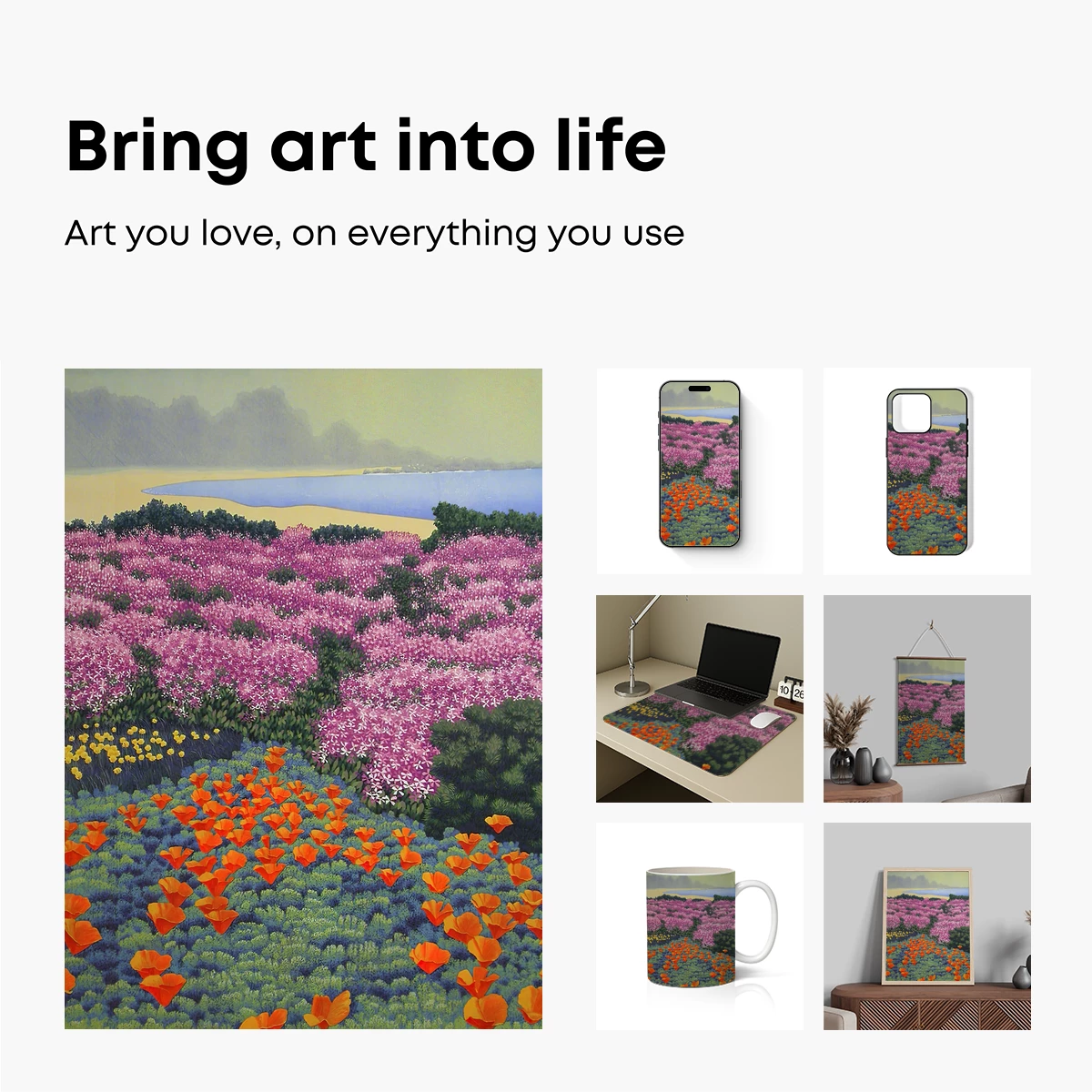 Bloom Symphony: A Floral Tapestry of Colors - Image 2