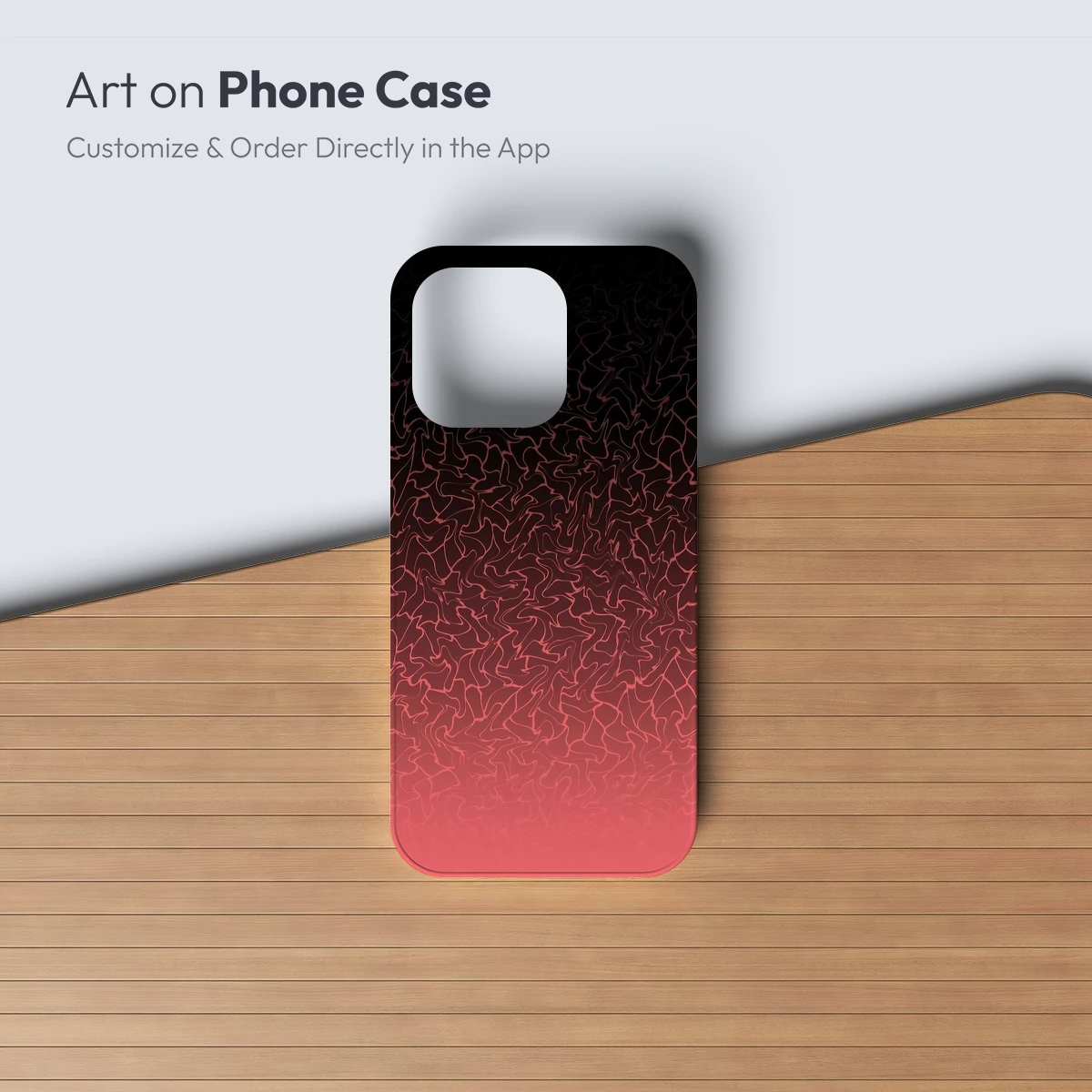 Crimson Whispers: Abstract Fluid Art - Image 3