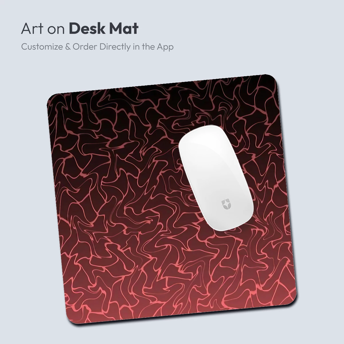 Crimson Whispers: Abstract Fluid Art - Image 4