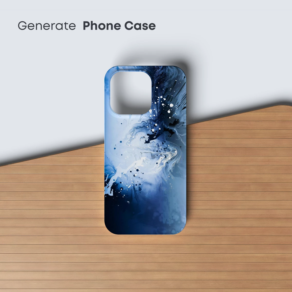 Ethereal Blue Abyss: A Dance of Ink and Light - Image 3