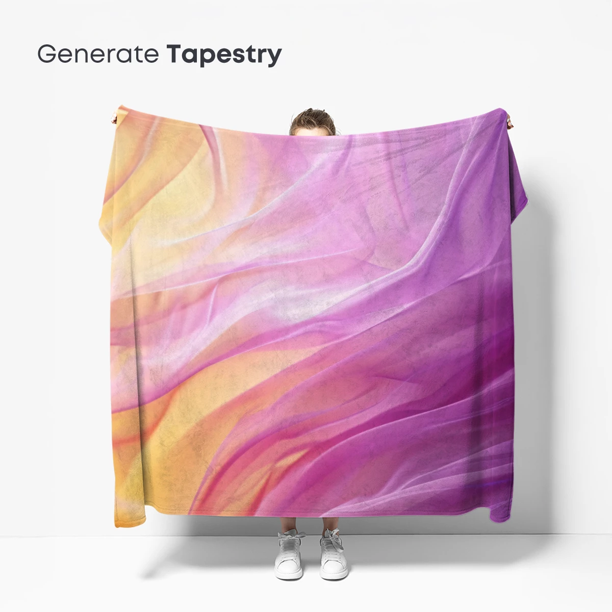 Ethereal Silk Symphony: Pastel Waves in Motion - Image 5