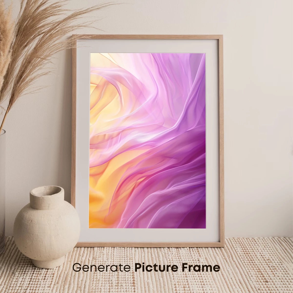 Ethereal Silk Symphony: Pastel Waves in Motion - Image 7